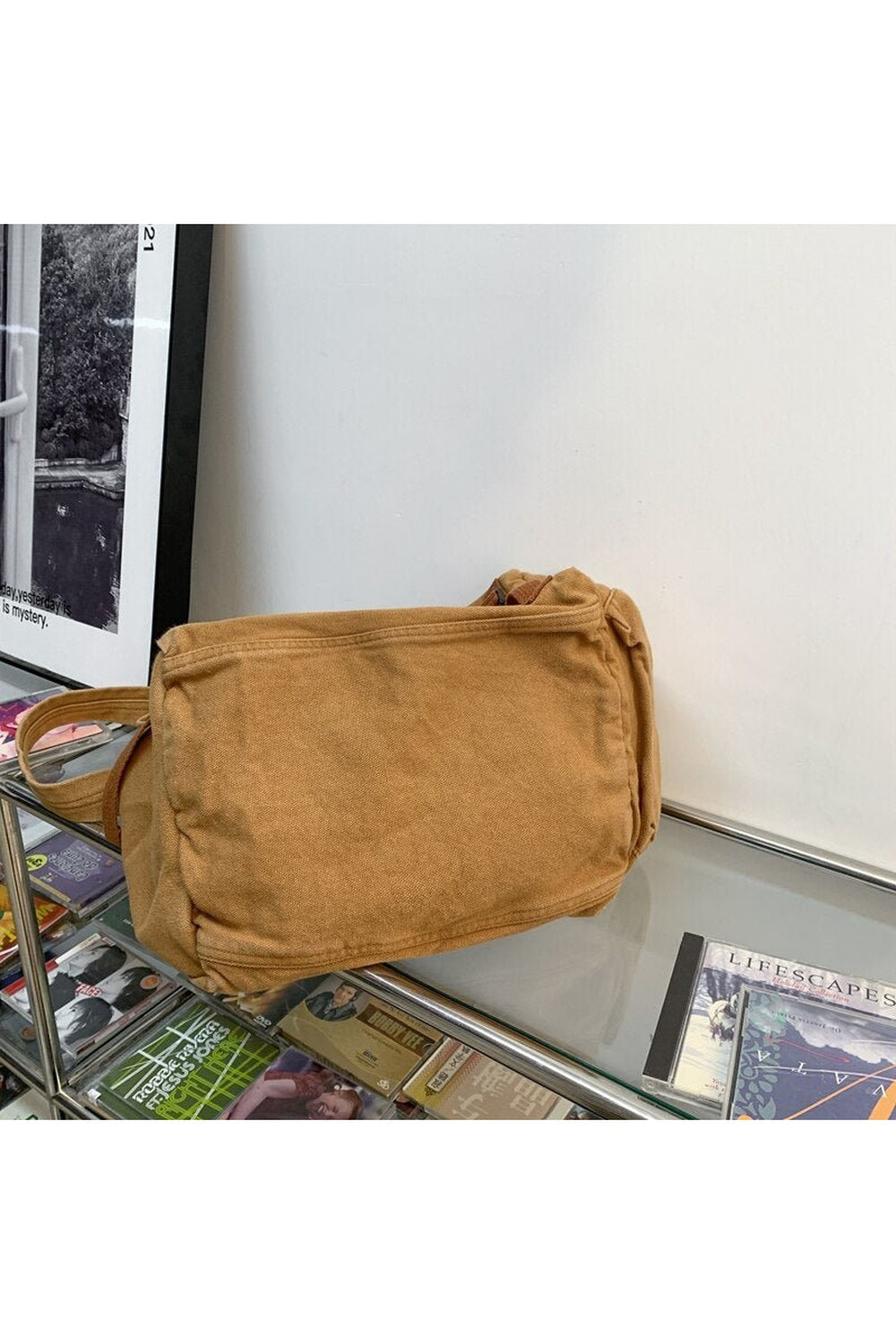 Canvas Multi Pockets Messenger Bag