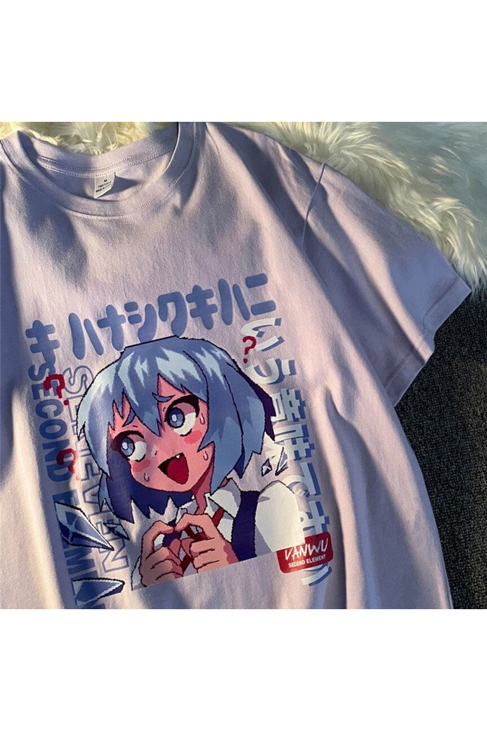 Cartoon Anime Girl T-Shirt