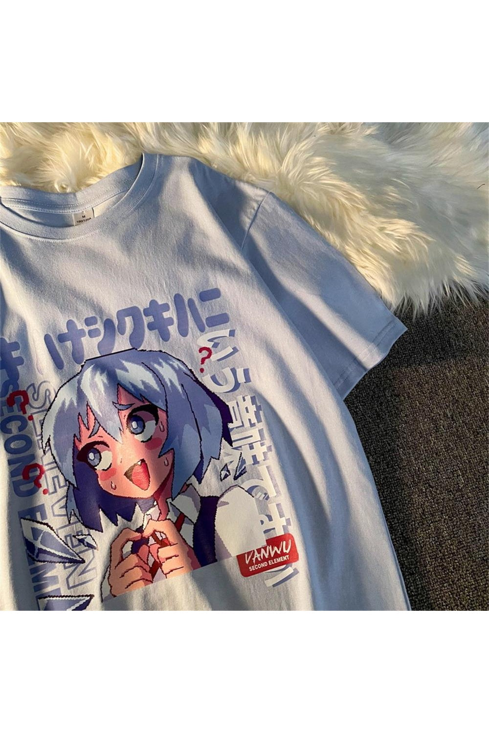 Cartoon Anime Girl T-Shirt