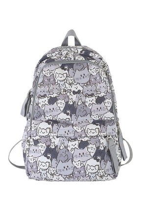 Cartoon Print Book Bag