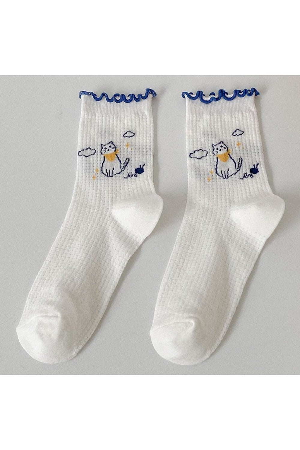 Cartoon Summer Thin Tube Socks