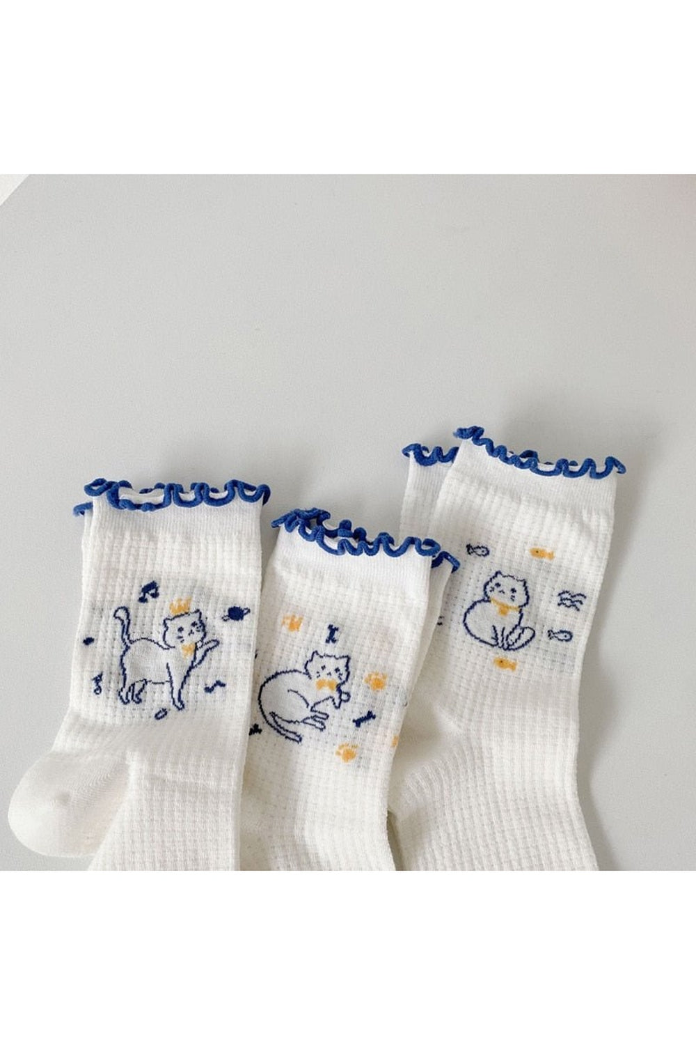 Cartoon Summer Thin Tube Socks