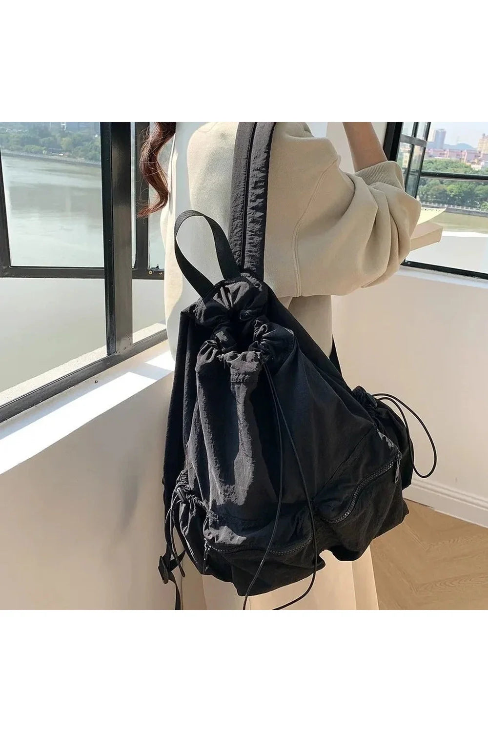 Casual Chic Cinch Backpack