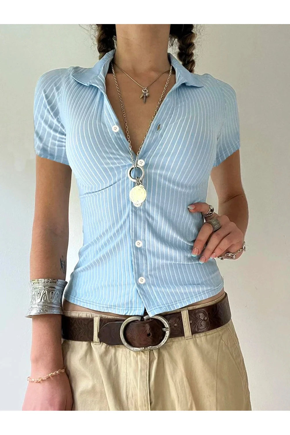 Casual Chic Striped Shirt