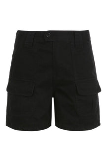 Black Casual Denim Summer Shorts, versatile fashion essential.