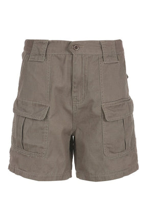 Gray Casual Denim Summer Shorts, perfect for lounging.