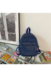 Casual Large Denim Backpack