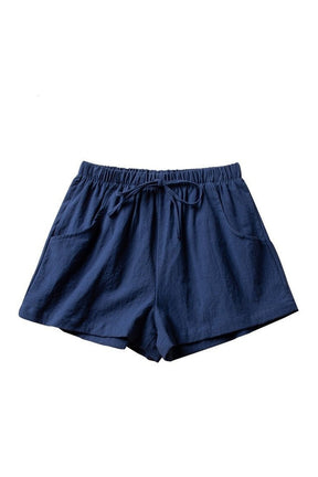 Casual Linen Gym Shorts