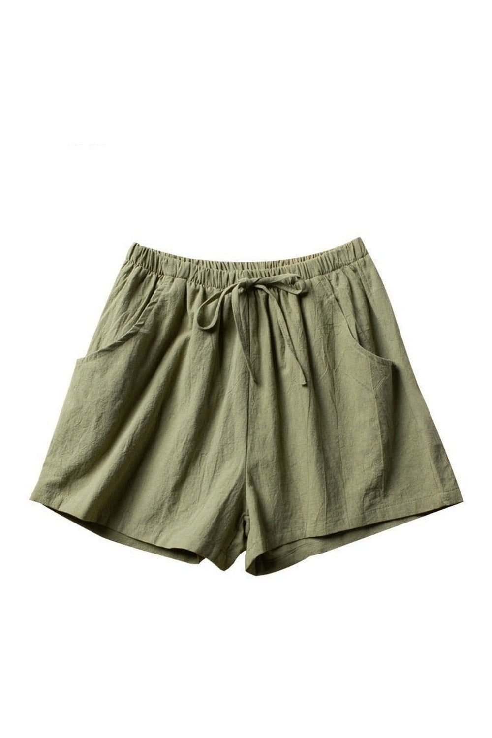 Casual Linen Gym Shorts