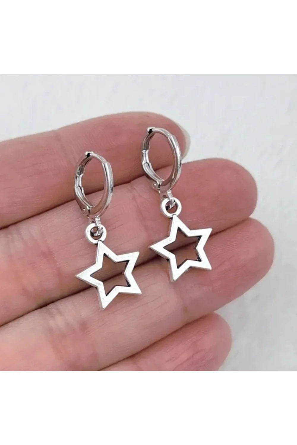 Celestial Charm Hoops Earrings