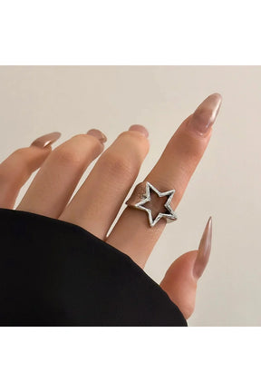 Celestial Silver Starlet Ring