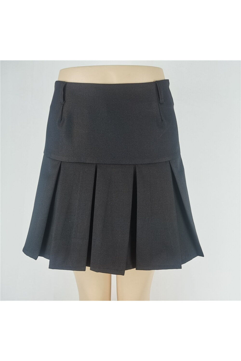 Pastel mini skirt with checkerboard pattern, variant 9543-1HS.