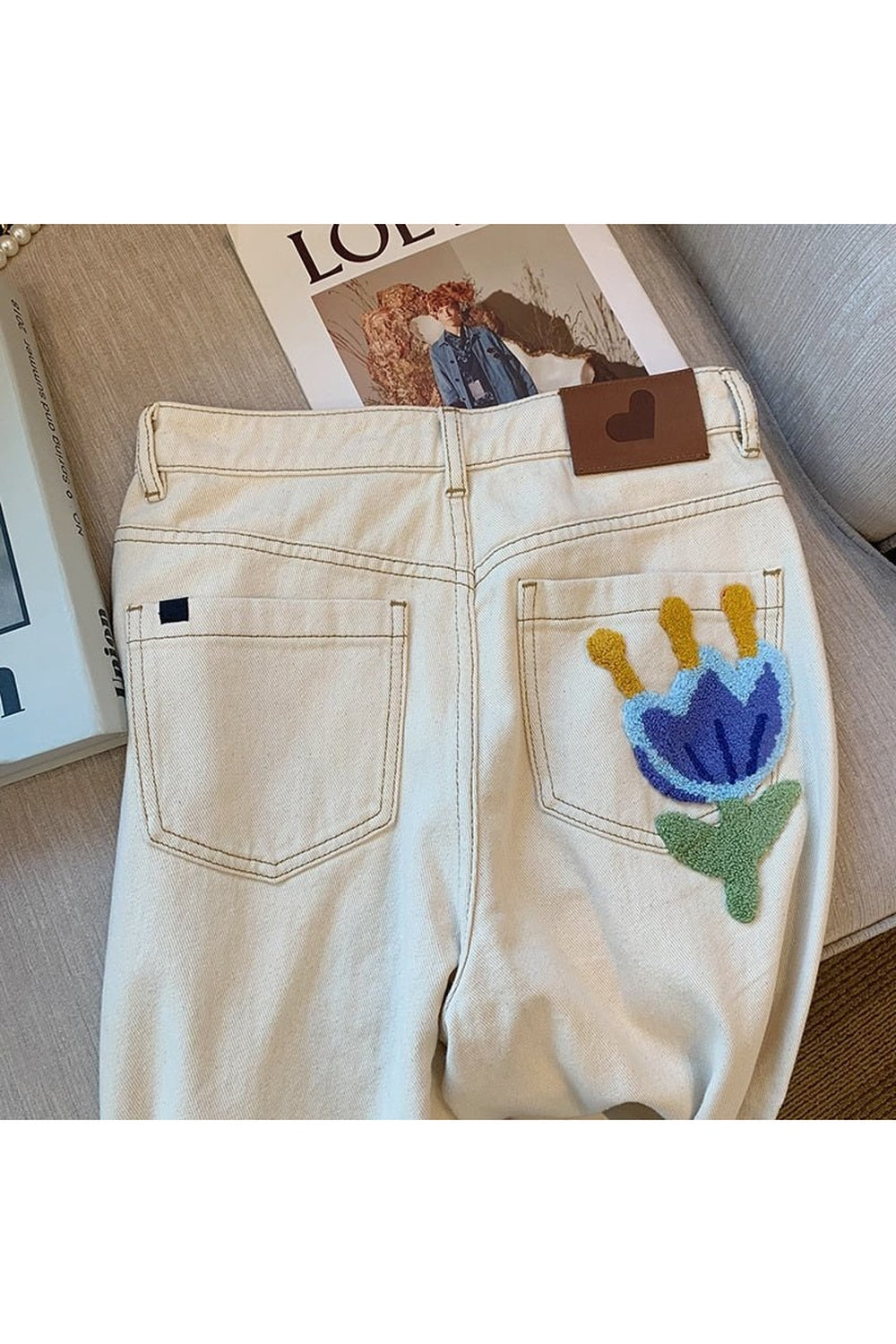 Fall Chic High Waist Indie Jeans