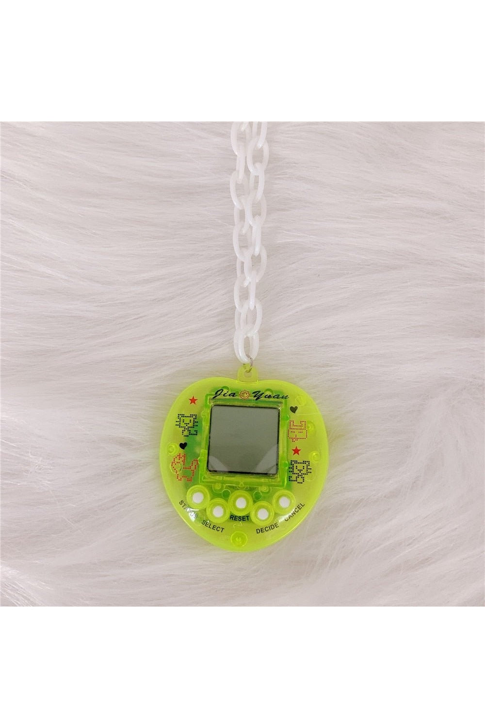 Childlike Tamagotchi Necklace