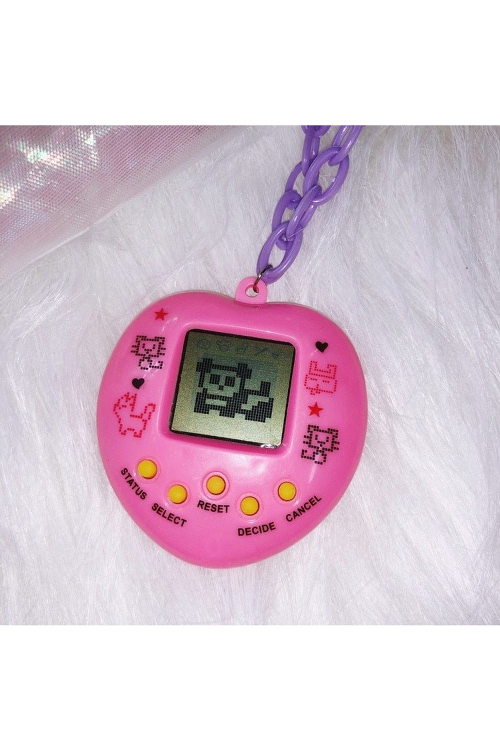 Childlike Tamagotchi Necklace