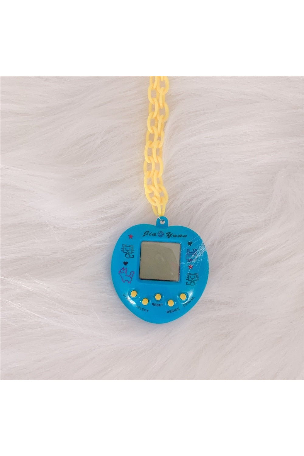 Childlike Tamagotchi Necklace