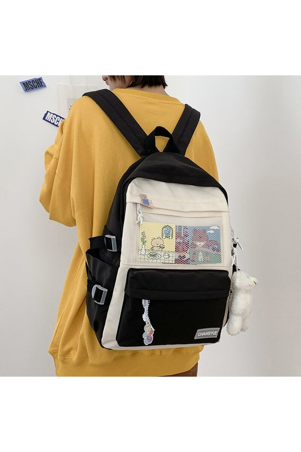 College Fashion Pastel Backpack