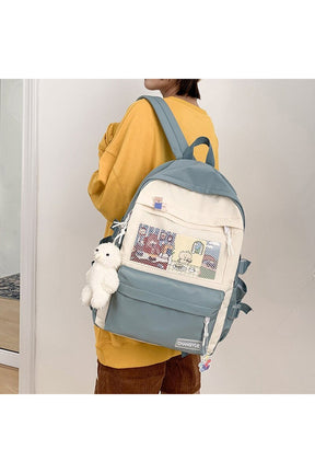 College Fashion Pastel Backpack