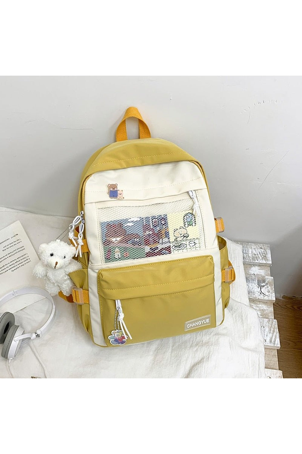 College Fashion Pastel Backpack