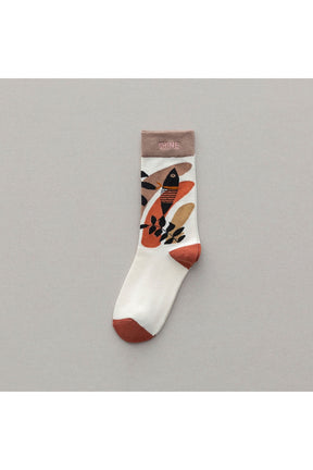 Colorful Cartoon Creative Socks