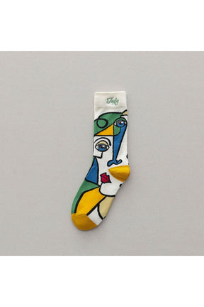 Colorful Cartoon Creative Socks