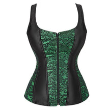 Green 2 Corset With Straps for elegant style.