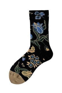 Cotton Abstract Art Socks