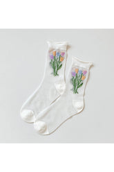 Cotton Art Hoe Socks