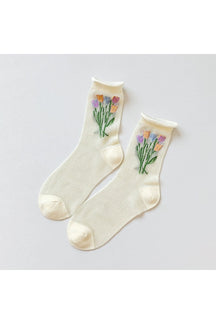 Cotton Art Hoe Socks