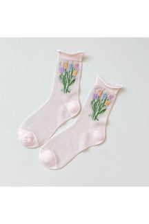 Cotton Art Hoe Socks