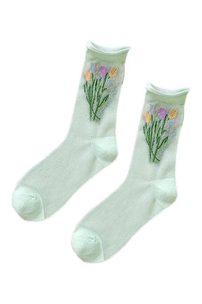 Cotton Art Hoe Socks