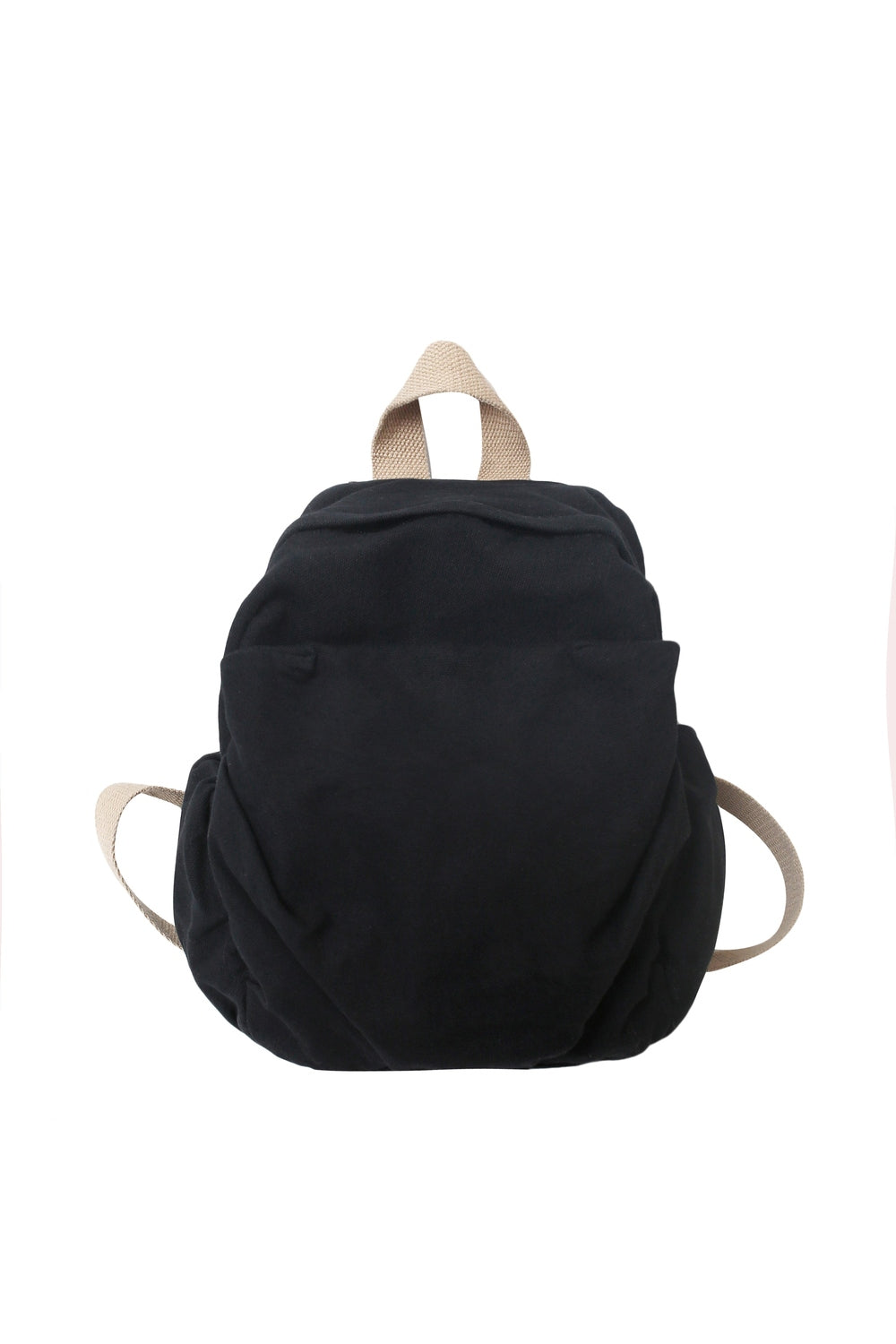 Cotton Black Travel Backpack