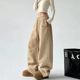 Soft Khaki Cozy Cloud Fleece Pants for comfort.