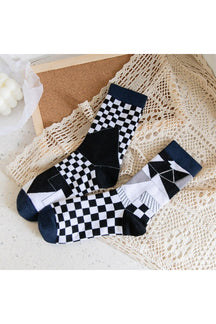 Creative Irregular Short Couple Socks