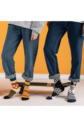 Creative Irregular Short Couple Socks