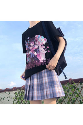 Cute Anime Gothic T-shirt