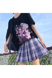 Gothic Cute Anime T-shirt in Hei variant.