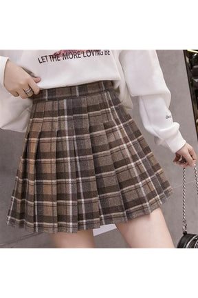 Dark Academia Autumn Skirt