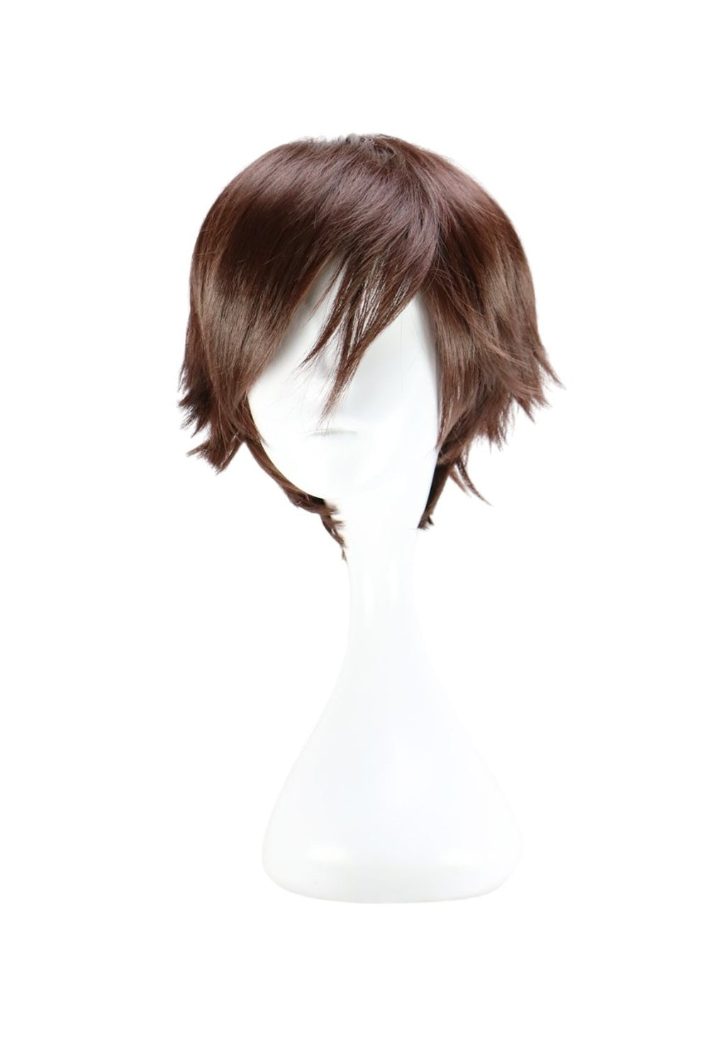 Dark Brown Short Cosplay Wig