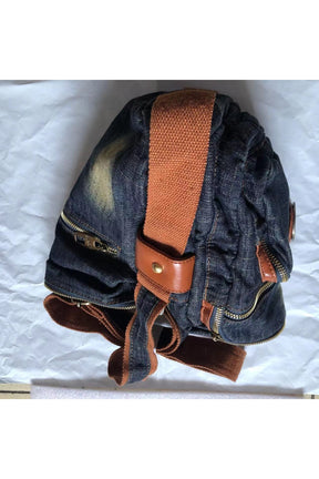 Denim Crossbody Handbag