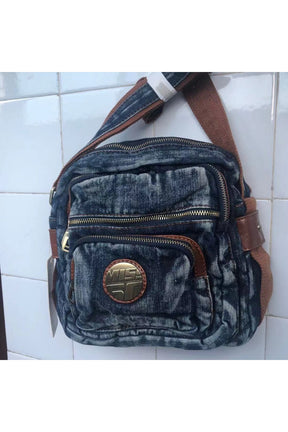 Denim Crossbody Handbag