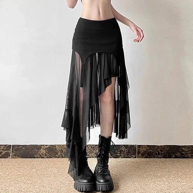 Desert Mirage Layered Skirt