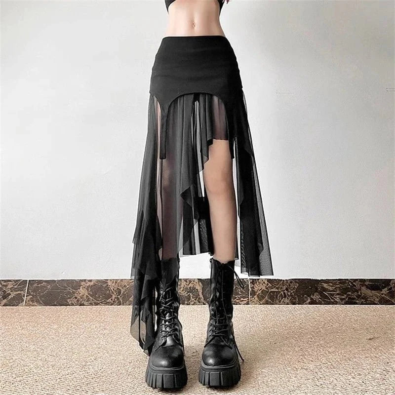 Desert Mirage Layered Skirt