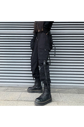 E-girl & Grunge Style Cargo Pants