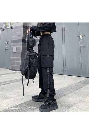 E-girl & Grunge Style Cargo Pants