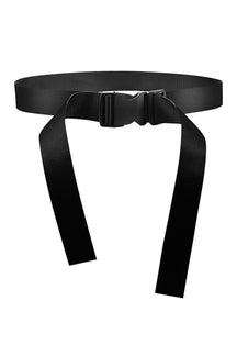 Stylish Egirl Fashion Casual Belt in 145cm black.