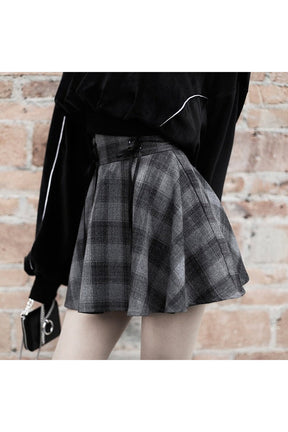 Egirl Plaid Mini Skirt