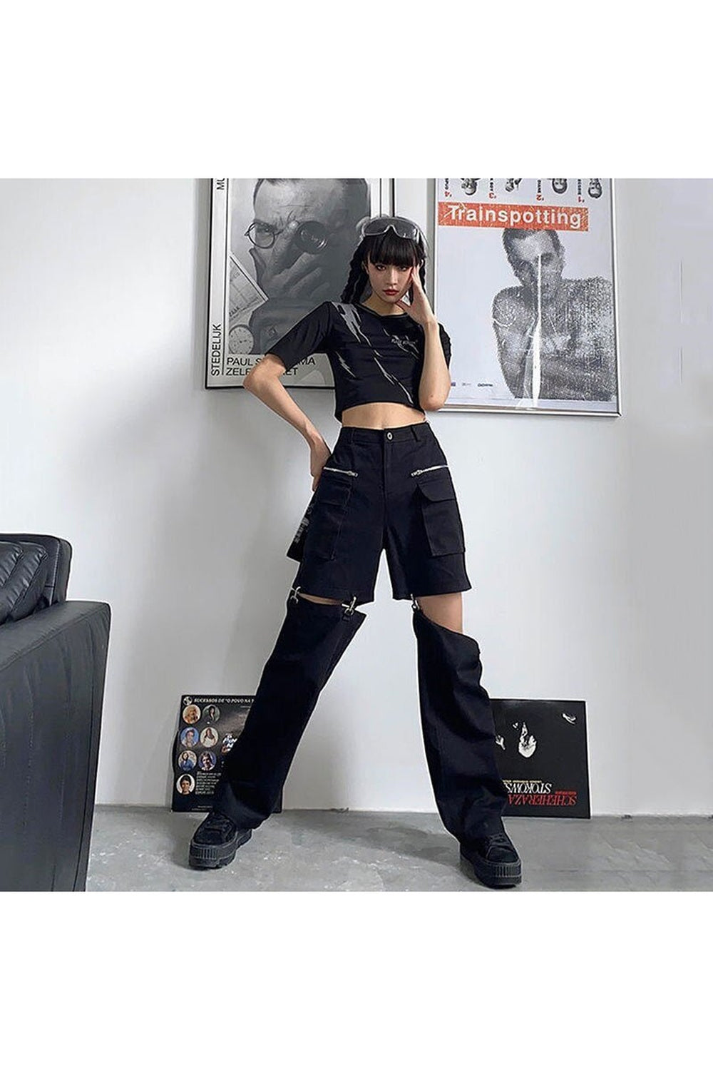 Egirl Style High Waist Pants