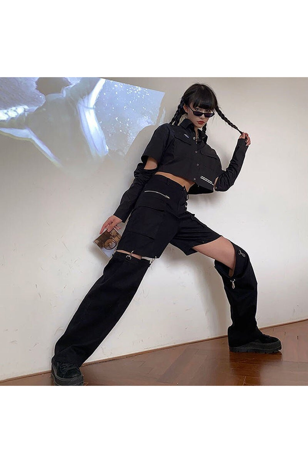 Egirl Style High Waist Pants