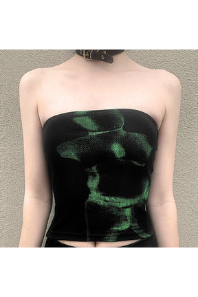 Egirl Tie-Dye Crop Top